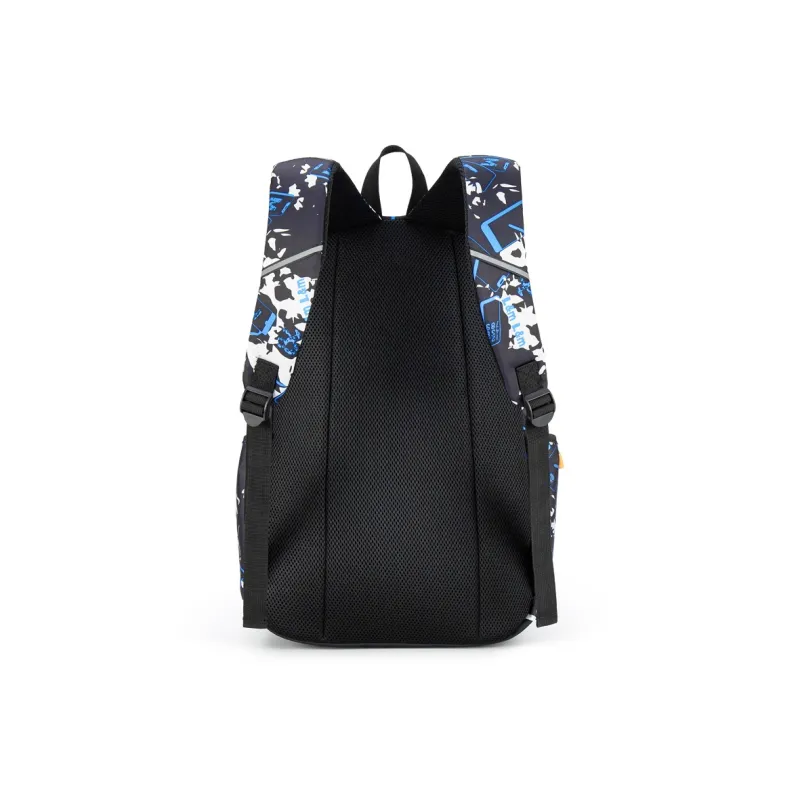 L&M Oxford Backpack Laptop Bags Regular Unisex Black-38