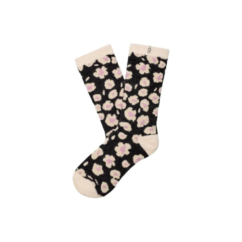 UGG Mid-Calf Socks Women's 1 Pack Black-0