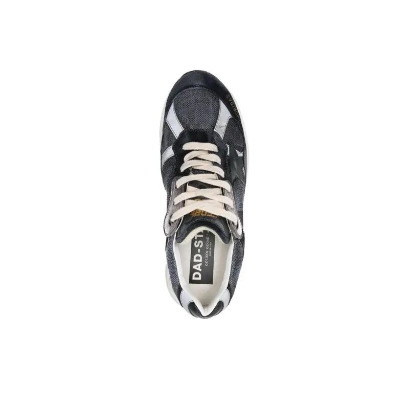 Golden Goose Dad-Star Chunky Suede Sneakers-4
