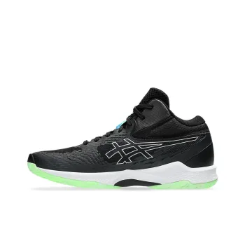 Asics V SWIFT FF MT 4 Durable Breathable Mid Top Training Shoes Unisex Black Green