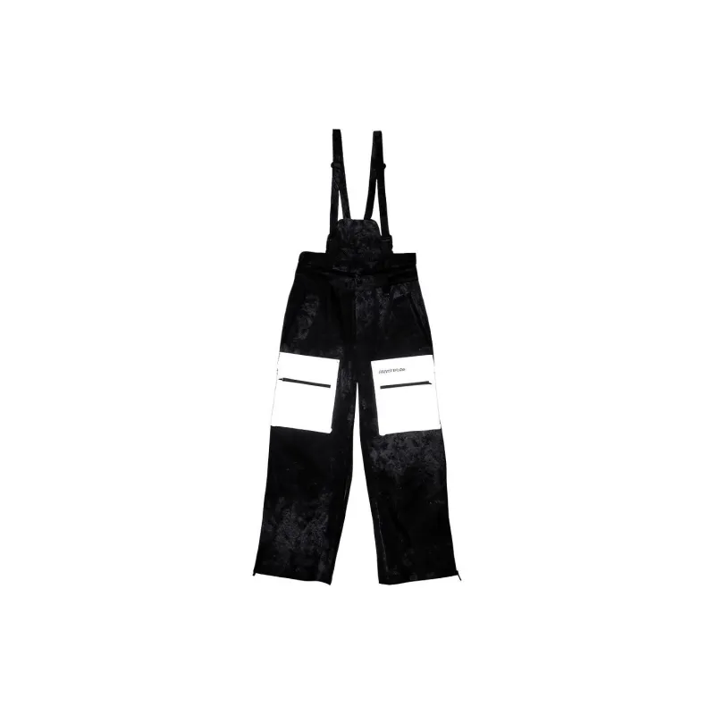LiNing Overalls Unisex Black Gray Jacquard Color-2