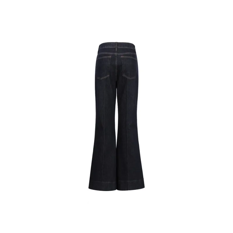 Three Quarters Jeans Women's Blue-2