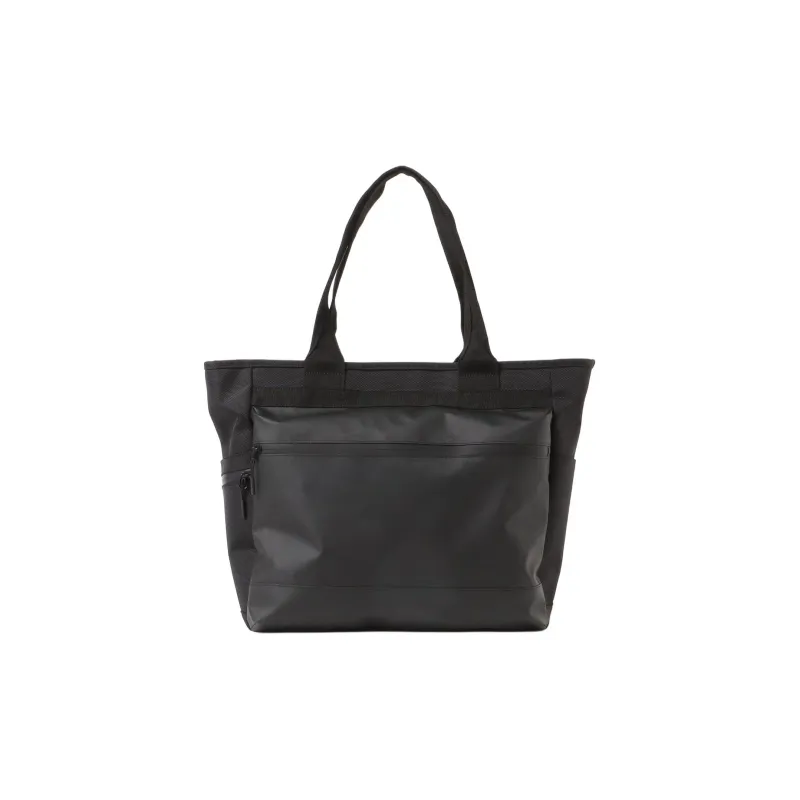 Beams Nylon Tote Bag Shopping Bag Shoulder Bag Handbag Large Size Men's Black-2