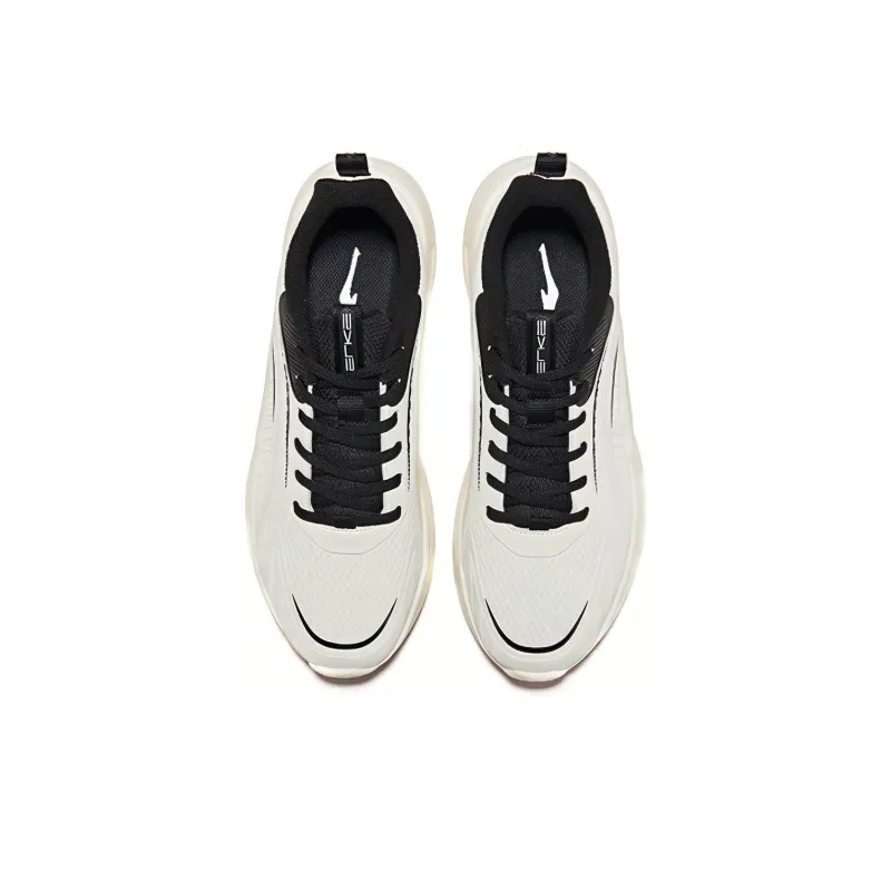 Erke Low Top Running Shoes Men's Black-2