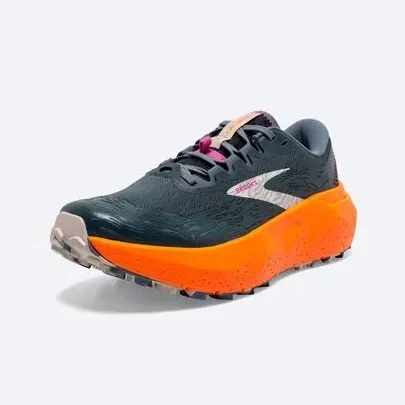 Brooks Caldera 6 Cushioning Wear-Resistant Low-Top Running Shoes Men's Gray-2