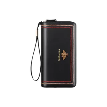Banyanu Cow Leather Card Holder Wallet Regular Unisex
