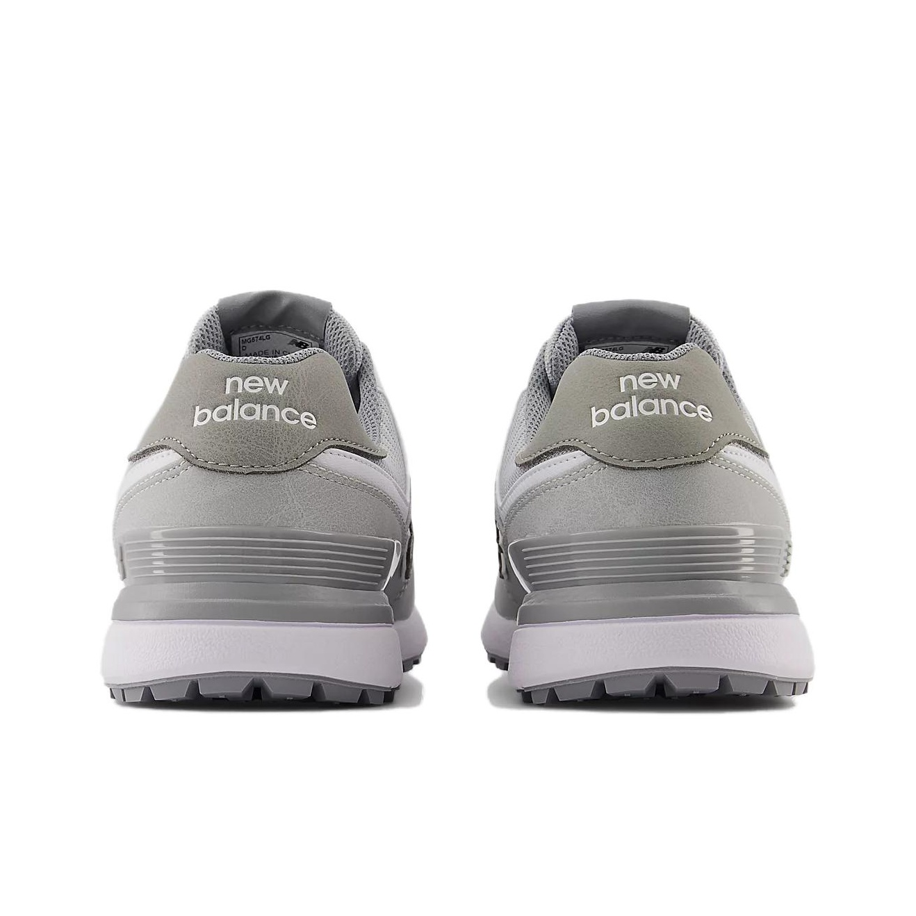 New Balance NB 574 Series Golf Shoes Men Low-Top Gray White