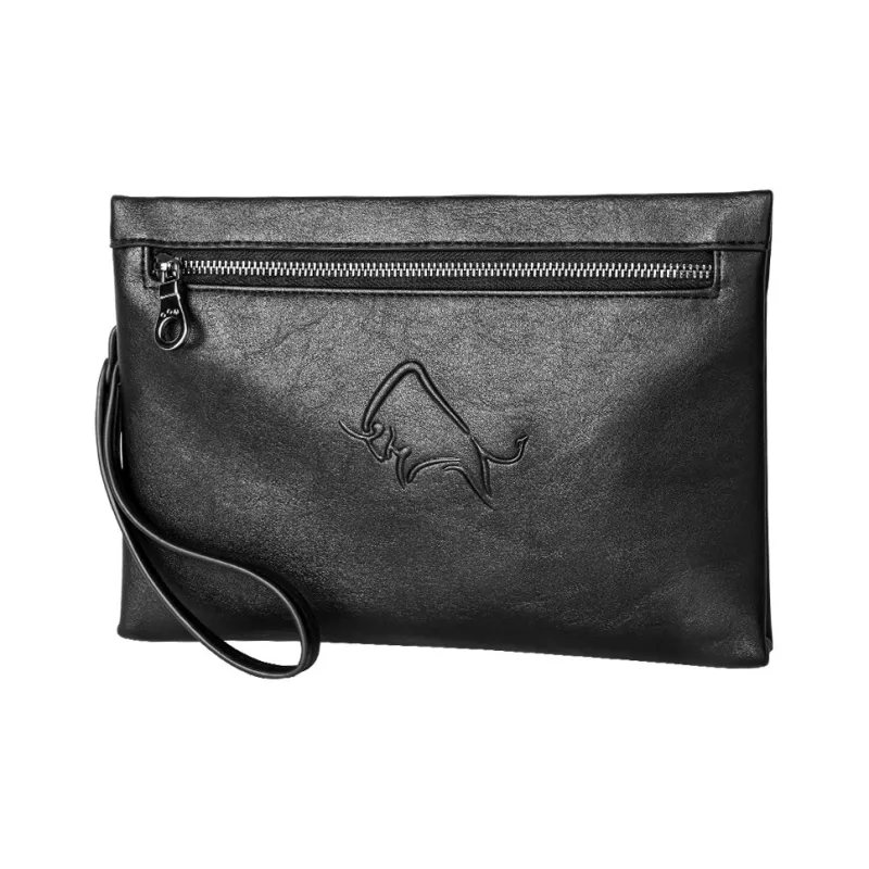 COW Microfiber Synthetic Leather Clutch Regular Men's-2
