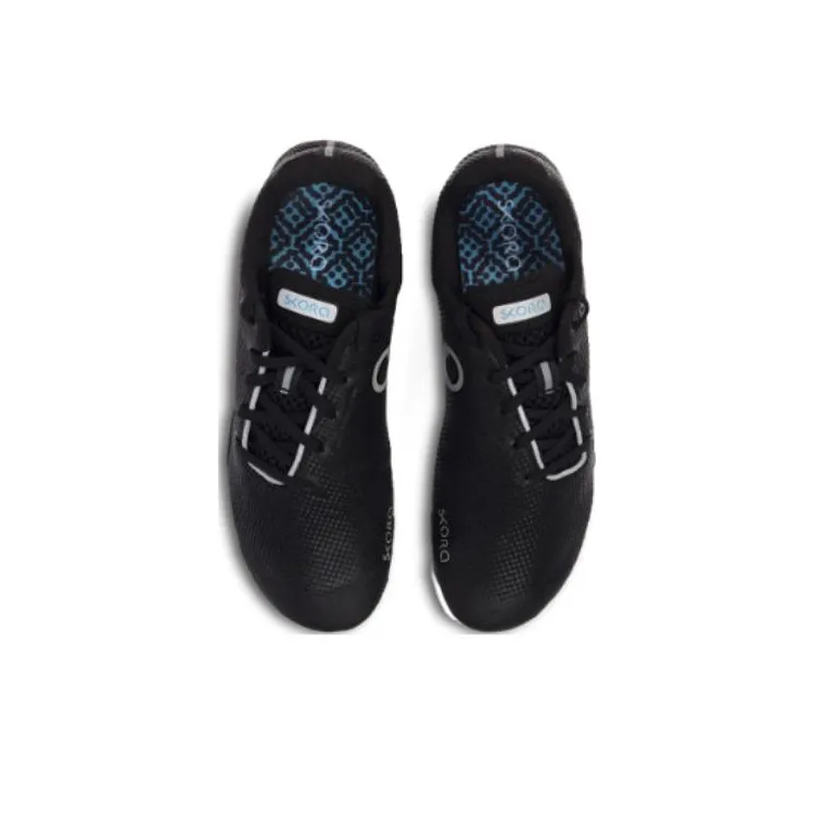 SKORA Durable Breathable Low-Top Running Shoes Men's Black-3