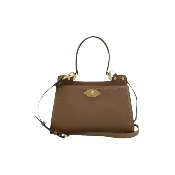 POURCHET Cow Leather Shoulder Bag, Crossbody Bag, Handbag Women's