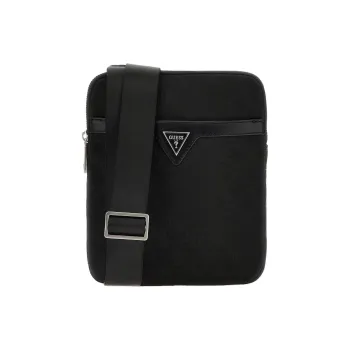 GUESS Canvas One Shoulder Canvas Bag Crossbody Bags Regular Men's Black
