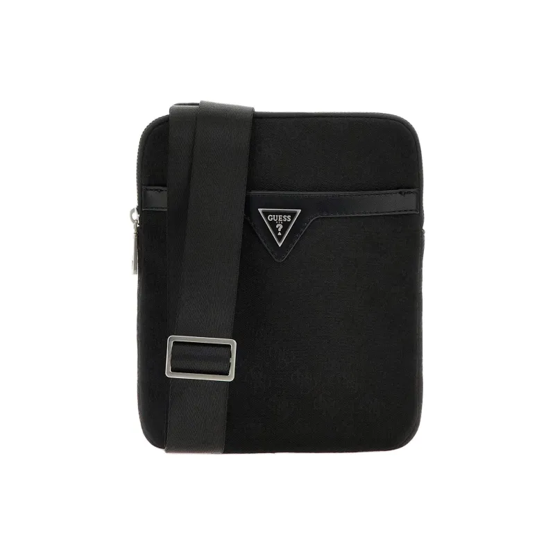 GUESS Canvas One Shoulder Canvas Bag Crossbody Bags Regular Men's Black-0
