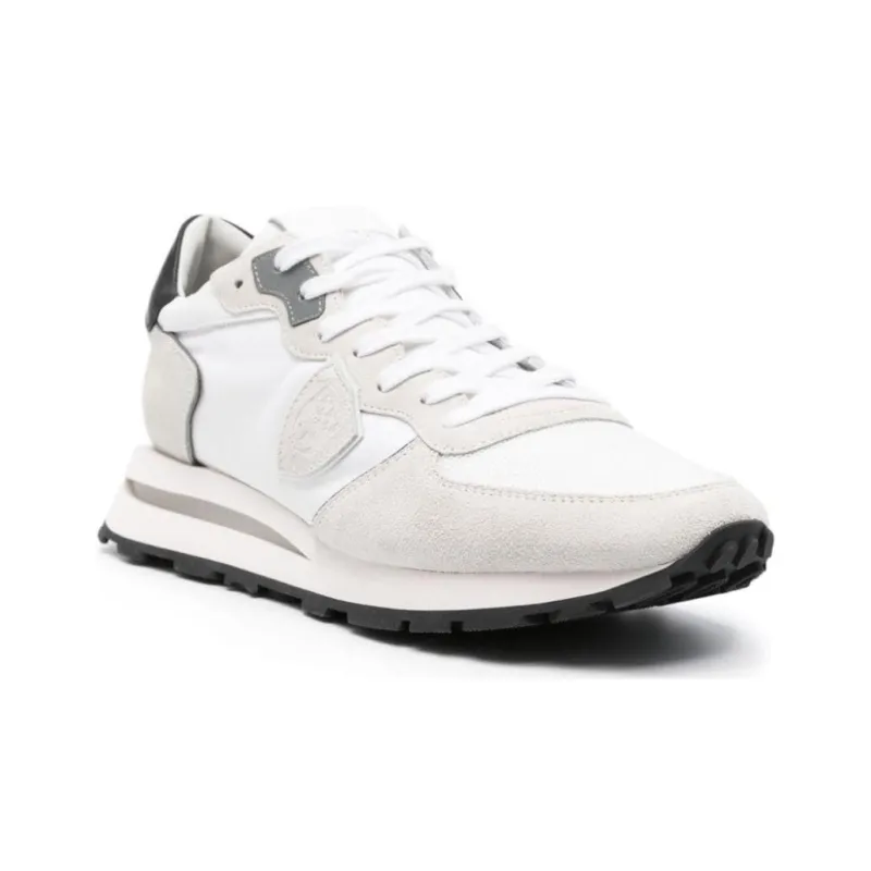 PHILIPPE MODEL Paris Panelled Lace-up Sneakers-1