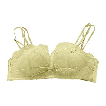 Flowers In Water Bra Women's Yellow