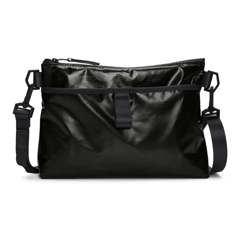 Rains TPU Crossbody Bag Shoulder Bag Regular Unisex Black/Light Cyan/Flame Red/Gray-0