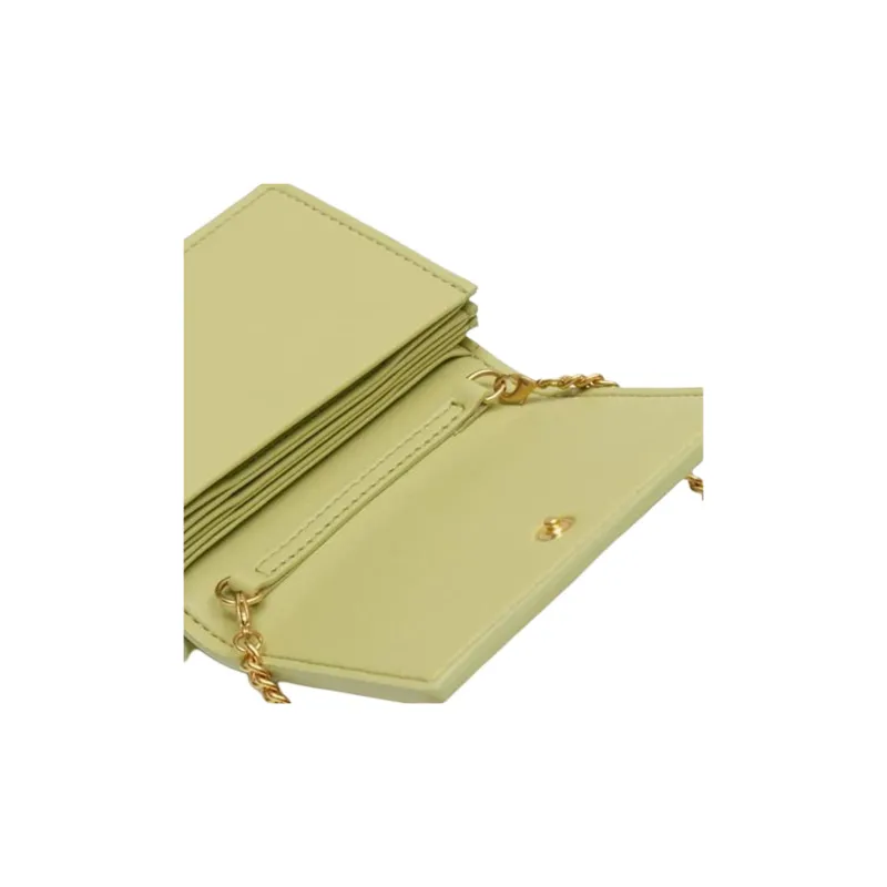 NANUSHKA Polyurethane Accordion Bag Portable Crossbody Bag Shoulder Bag Women's Light Green-4