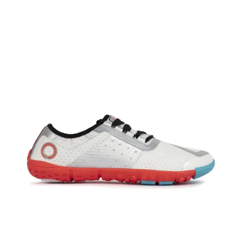SKORA Cushioning Wear Resistant Low Top Running Shoes Women's White Red-1