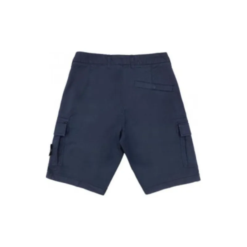 STONE ISLAND Cargo Shorts Men's Marine Blue-1