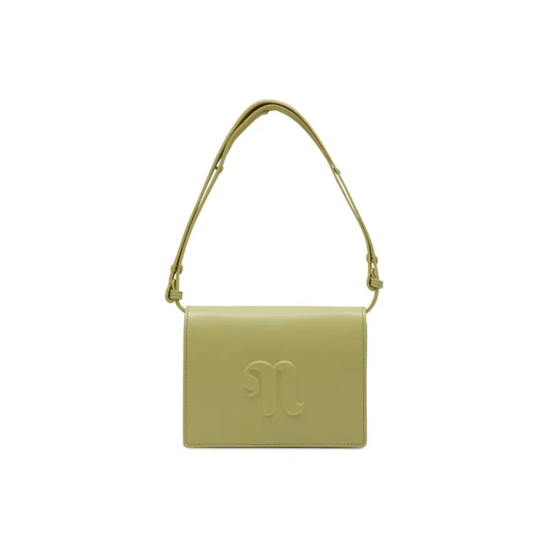 NANUSHKA Polyurethane And Polyester Blend Portable Crossbody Bag Shoulder Bag Women's Green-0