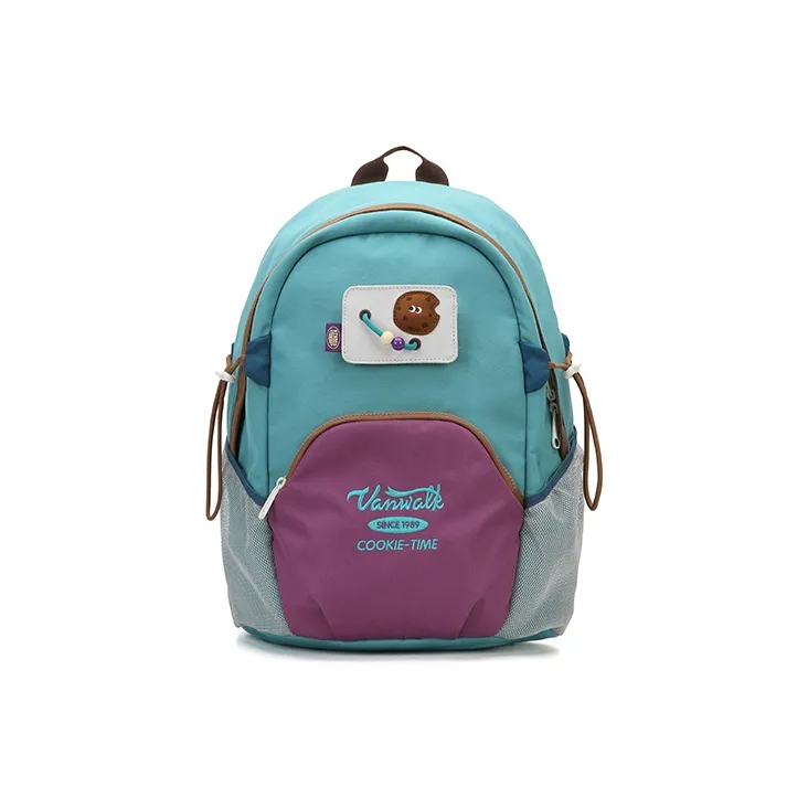 VANWALK Polyester Backpack Tubas Women's Purple/Black/Yellow-1