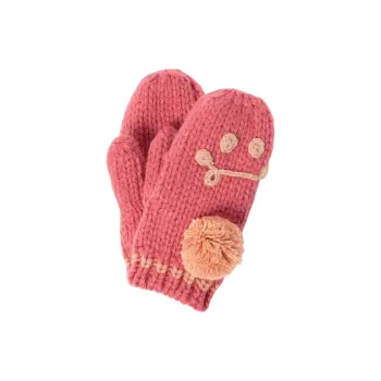 Beams Knit Gloves Kids