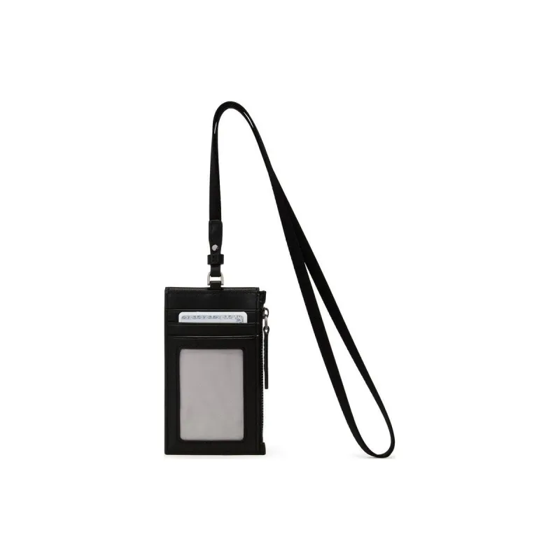 TUMI Leather Wallets Card Holders Unisex Black-2