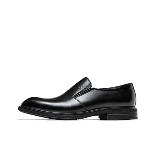 CAMEL Dress Shoes Men Low-Top