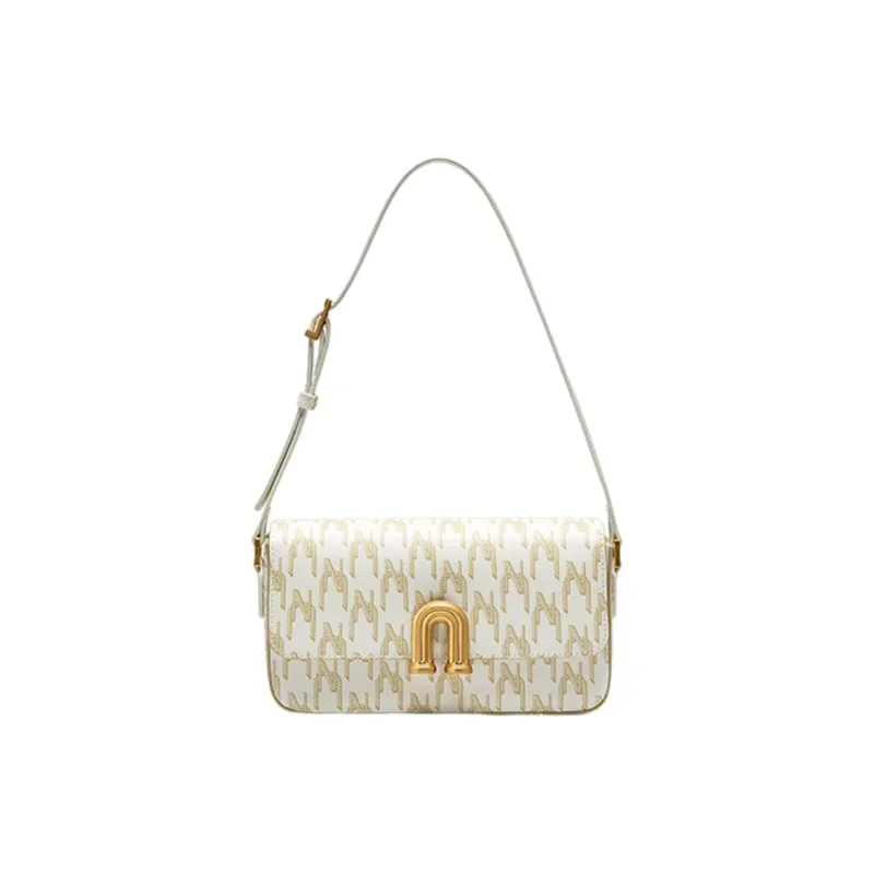NUCELLE PVC Small Square Bag Women's Shoulder Bag Medium Size Women's Multicolor-1