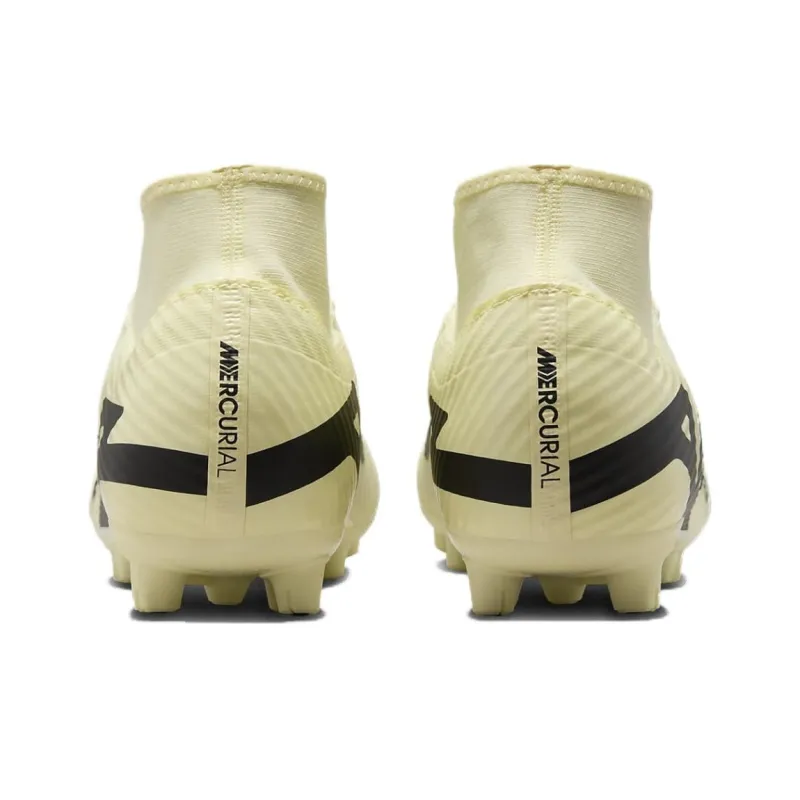 Nike Mercurial Superfly 9 Academy Hard Ground High Top Soccer Cleats 'Lemonade'-3