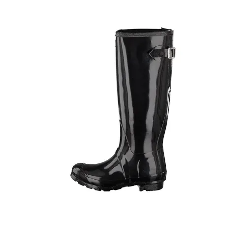 HUNTER Knee-high Boots Women's Black