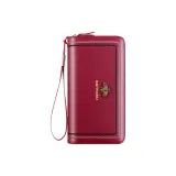 Burgundy (Vintage Leather) 45 Card Slot (Anti-Skimming)