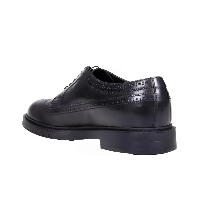 DOUCAL'S Dovetail Lace Up Shoes-3