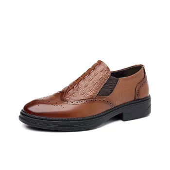 Captain illy Dress Shoes Men Mid Top Black/Brown