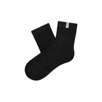 UGG Mid-Calf Socks Unisex 1 Pack Black