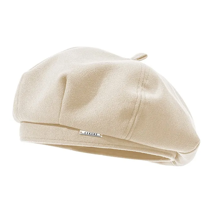 Pelloy Cotton Polyester Blend Berets Women's-2