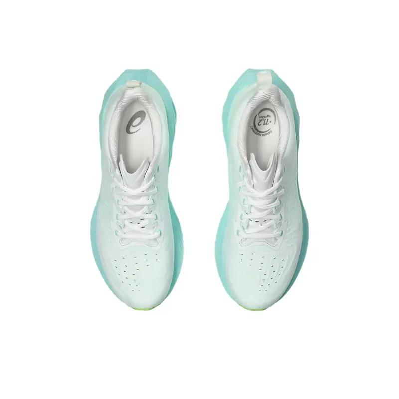 Asics Novablast 4 White Illuminate Mint-4