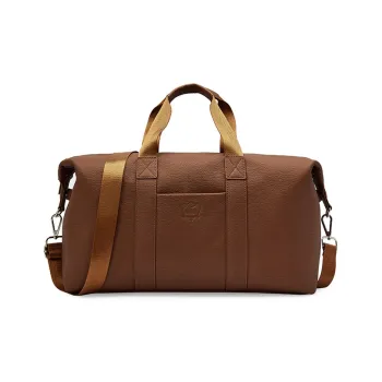 Franck Namani· PU Handbag Crossbody Bag Travel Bag Regular Unisex Brown/Apricot Black/Ecru