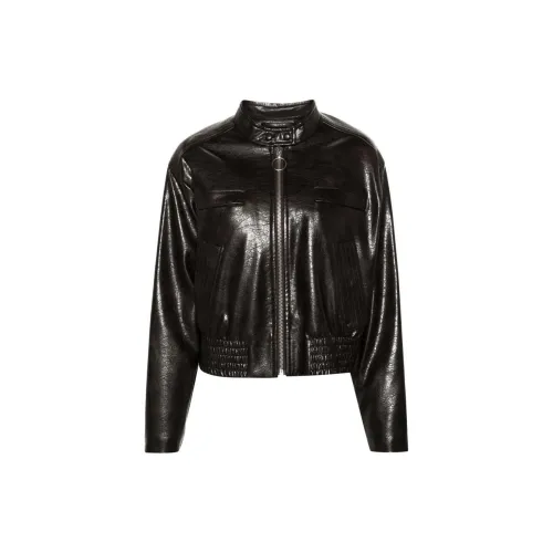 STAND STUDIO Talulla Faux-leather Biker Jacket