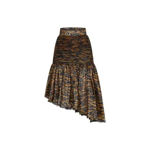 LOUIS VUITTON Casual Long Skirts Women's Multicolor