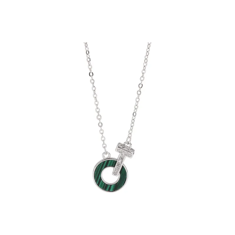 OGDAID Malachite Jade Necklaces Women's-0