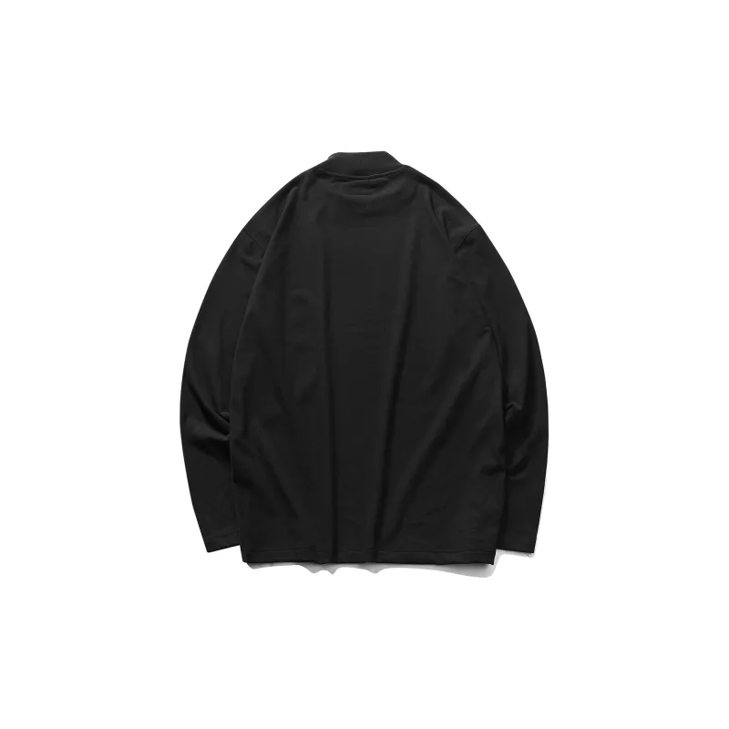 Guuka Long Sleeved T Shirt Men's Black-1