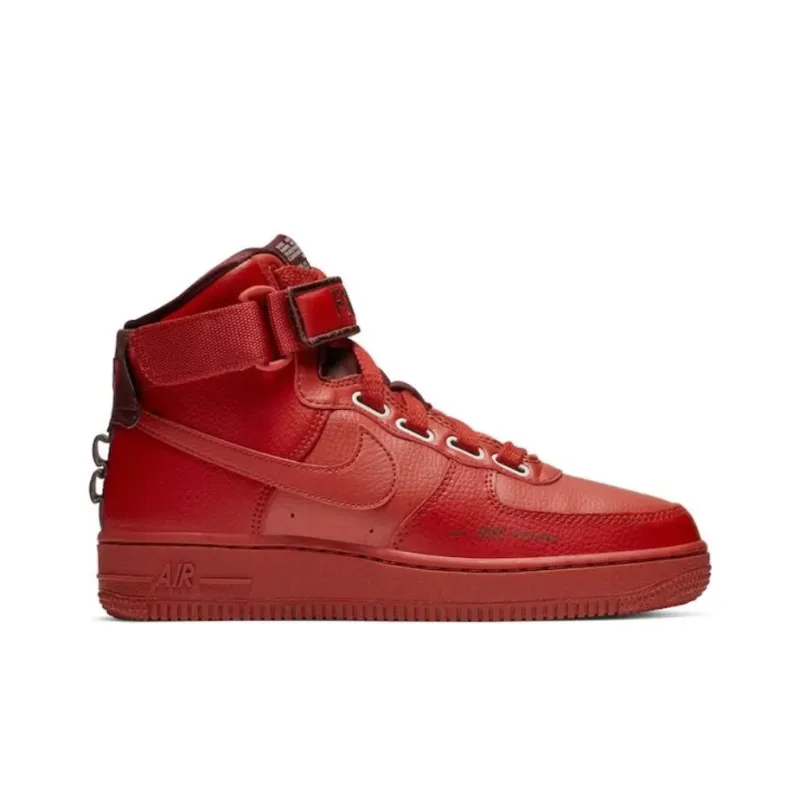Nike Air Force 1 High Utility Dune Red Women's-1