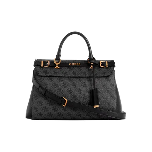 GUESS Artificial Leather Shoulder Bag Crossbody Bag Handbag Women's Black