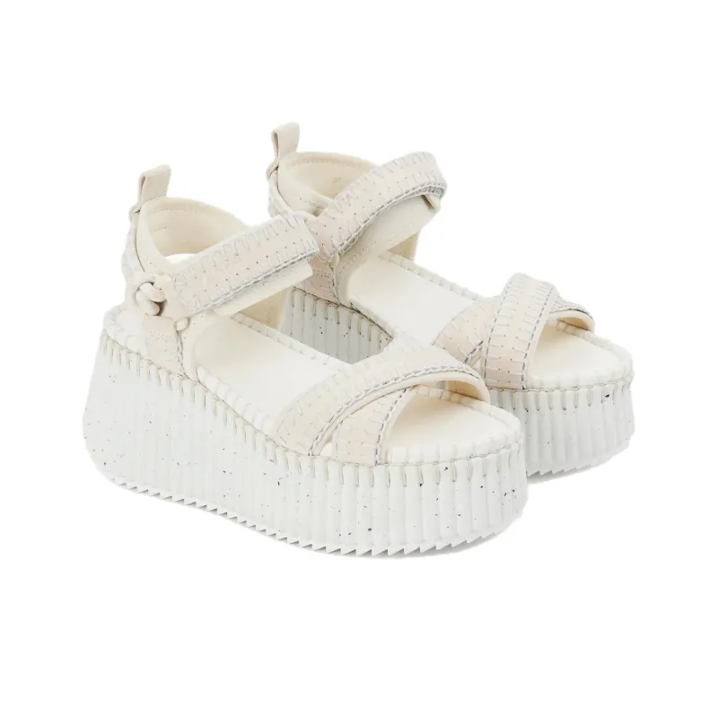 Chloé Nama Platform Sandals Women's-2