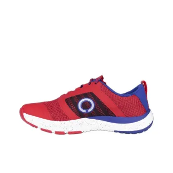 SKORA Cushioning Wear Resistant Low Top Running Shoes Men's Red Blue