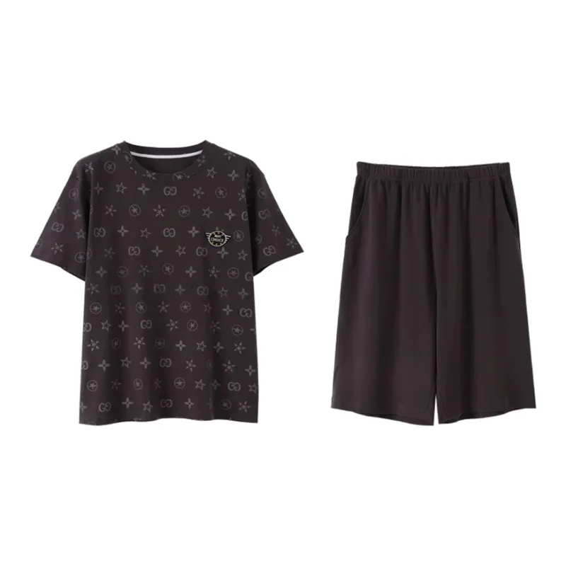 WOLFSFUL Pajama Set Men's Dark Gray-0