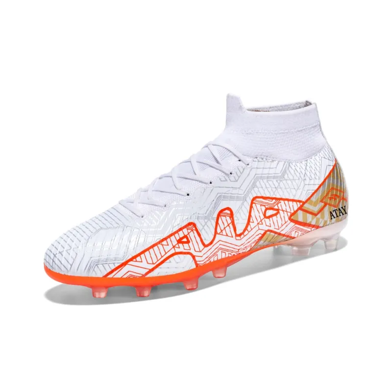 ATAY AG Rubber Short Studs Cushioning Anti-Slip And Wear-Resistant Breathable Coverage Soccer Shoes Unisex-2