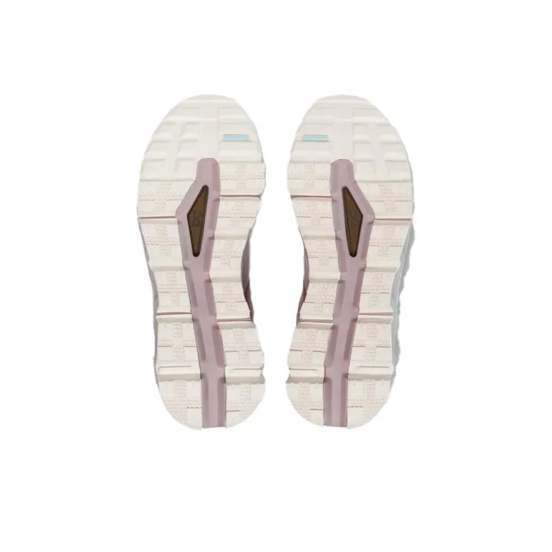On Cloudtra Cushioning Mid Top Hiking Shoes Women's Beige Pink-5