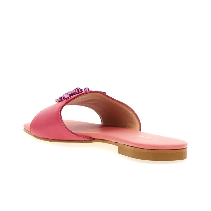 PINKO Logo Plaque Slip-On Sandals Women's-4