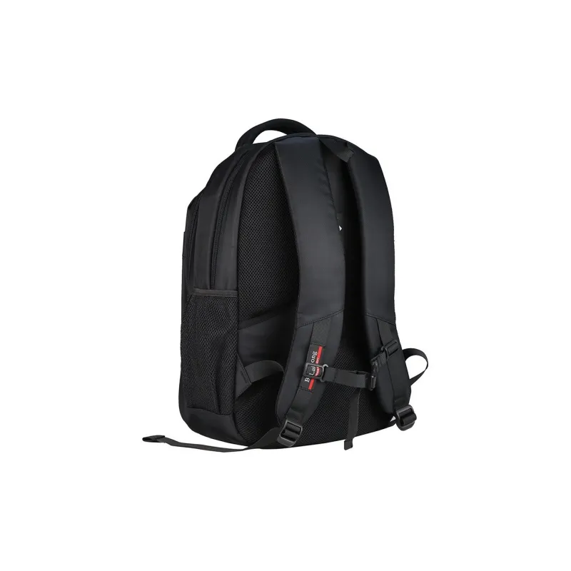 MingLu Oxford Laptop Backpack Regular Unisex Black-2